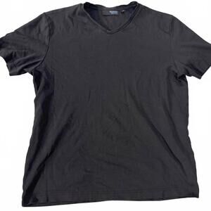 Murano Men's T Shirt V-Neck Liquid Luxury‎ Small Short Sleeve Black